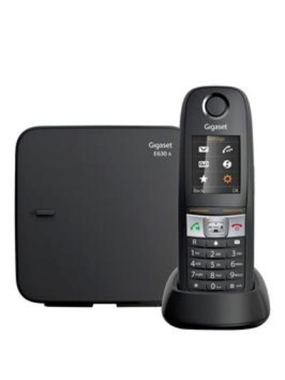 Gigaset Gigaset E630A Single Cordless Phone - Black Gigaset Gigaset E630A Single Cordless Phone - Black
